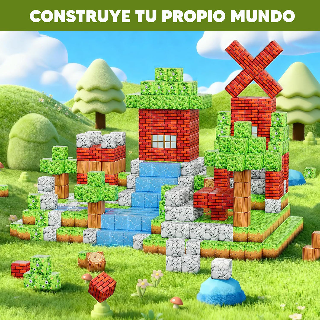 BlockCraft Magnéticos - Construye, aprende y crea sin límites