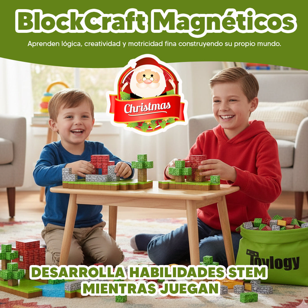 BlockCraft Magnéticos - Construye, aprende y crea sin límites