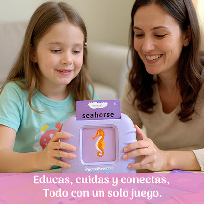 Tarjetas bilingües con pronunciación español e ingles