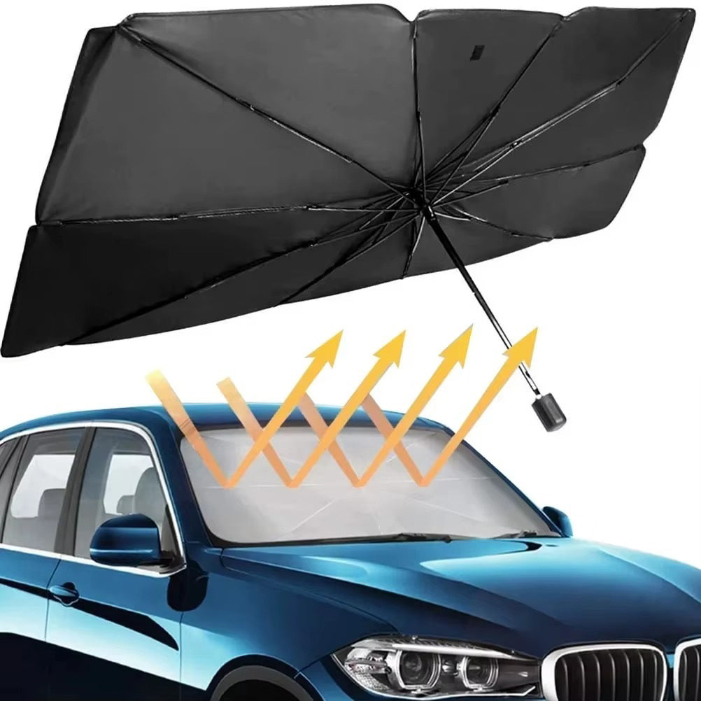 Parasol Plegable para Auto – Protección UV y Aislamiento Térmico