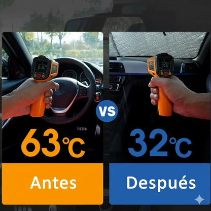 Parasol Plegable para Auto – Protección UV y Aislamiento Térmico