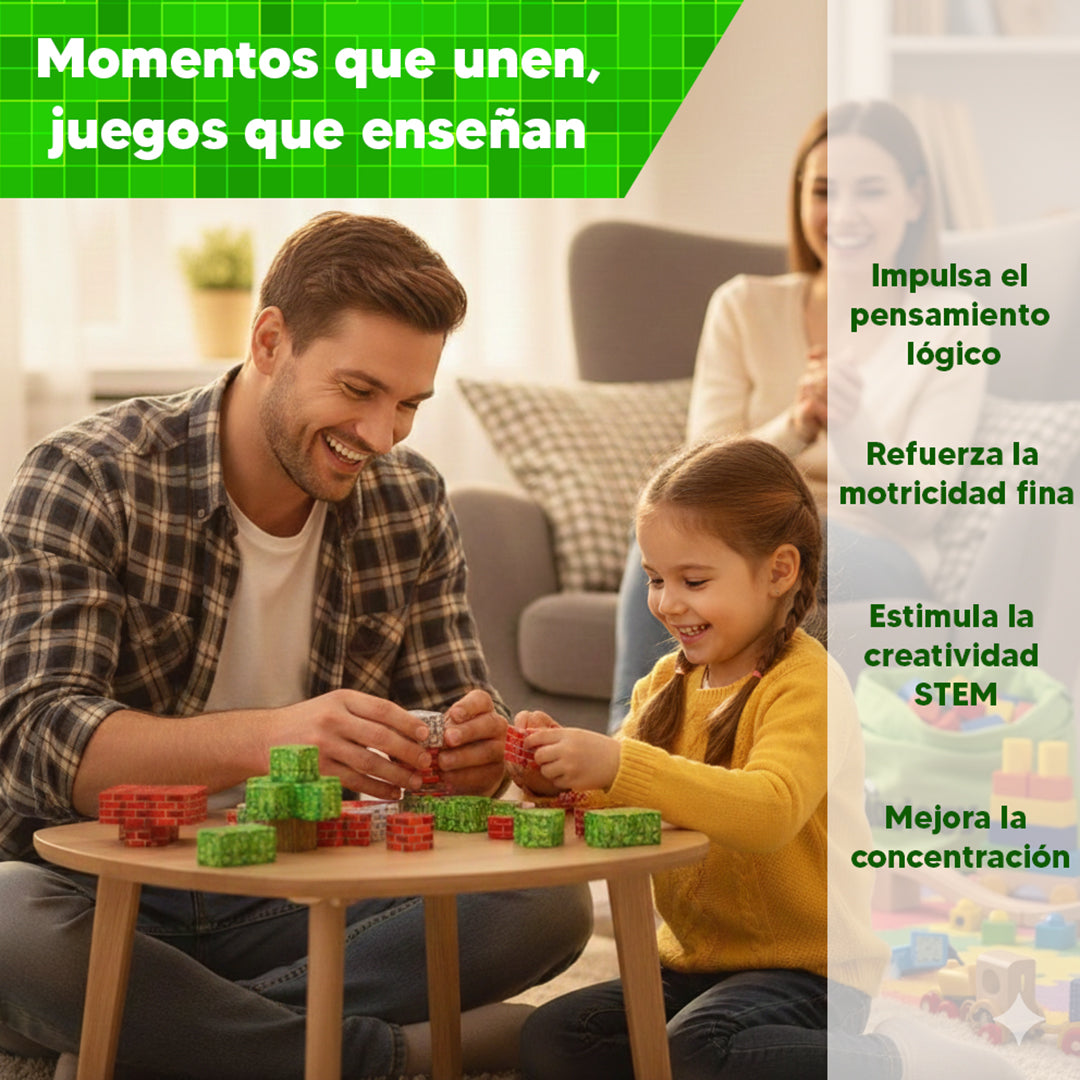 BlockCraft Magnéticos - Construye, aprende y crea sin límites