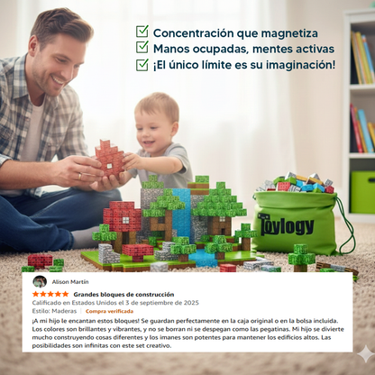 BlockCraft Magnéticos - Construye, aprende y crea sin límites